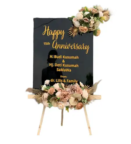 Papan Bunga Akrilik Bantengputih